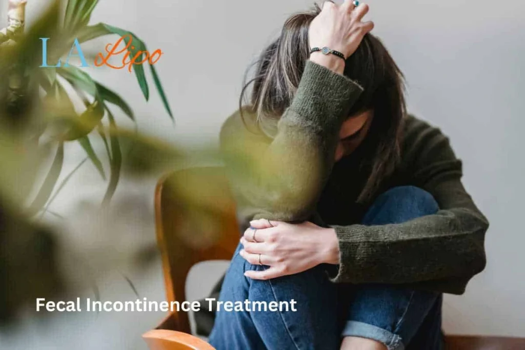 woman worried about fecal incontinence diet West Brompton