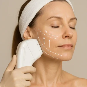 Woman having HI-FU to reduce wrinkles call LA LIPO West Brompton Now!