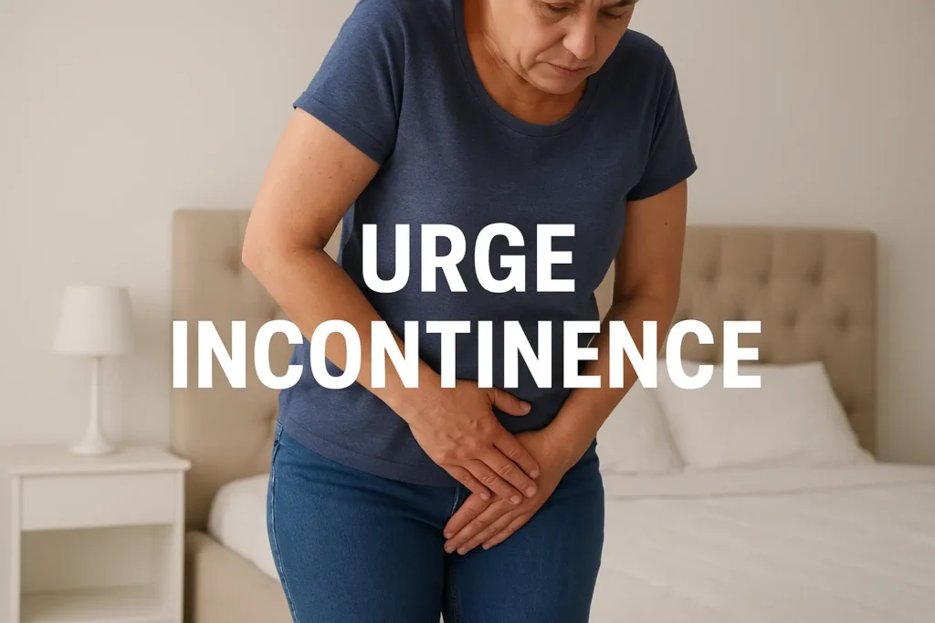 how to manage urge incontinence West Brompton symptoms