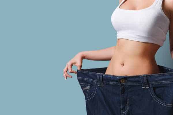 woman after fat reduction treatment West Brompton
