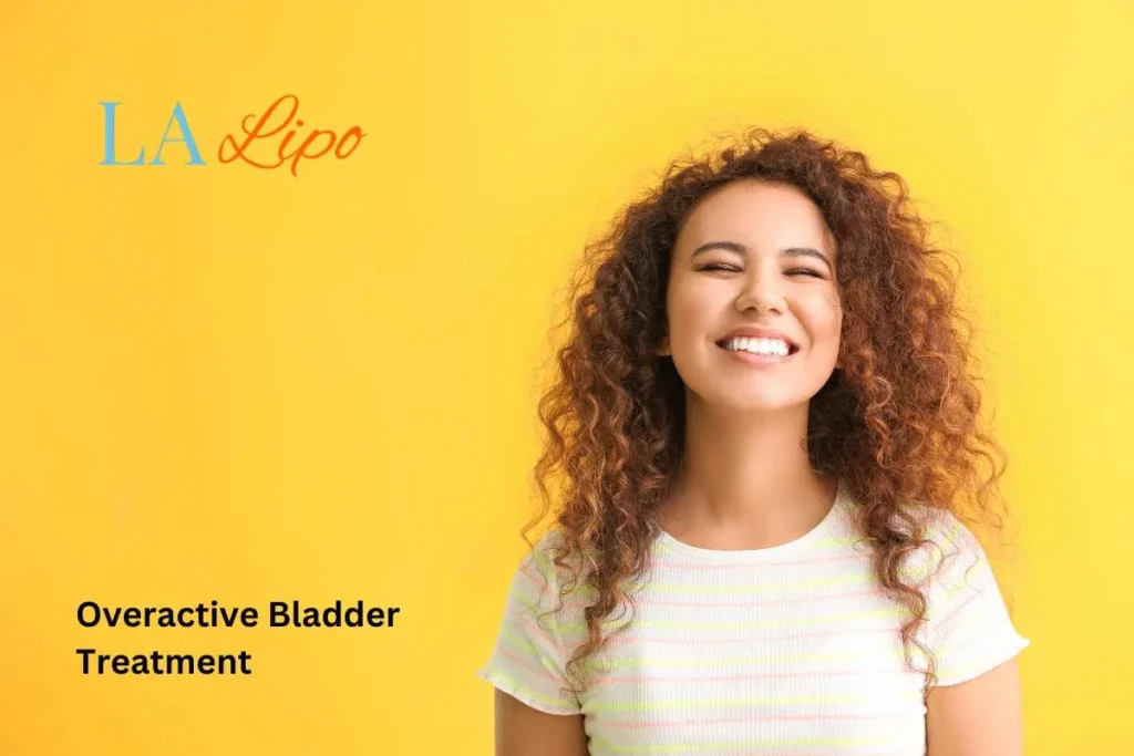 woman smiling about overactive bladder treatment West Brompton solutions